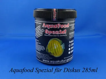 Aquafood Diskus Premiumfutter Granulat in einer 285ml Dose